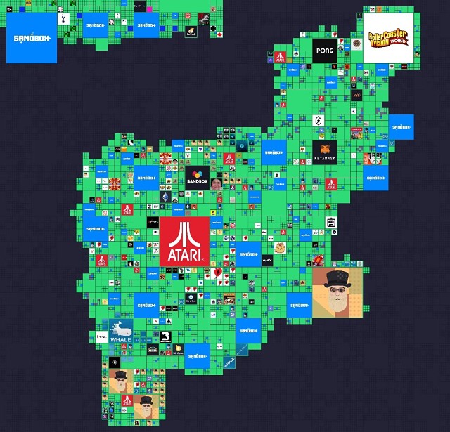 The Sandbox land Animoca Brands Atari virtual world