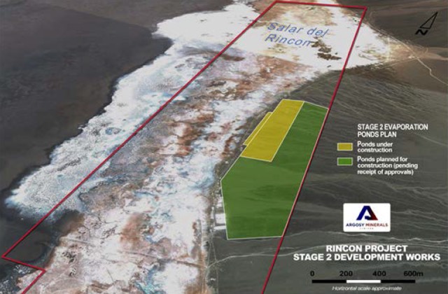 Rincon Lithium Project Stage 2 Evaporation Ponds Plan Argosy Minerals