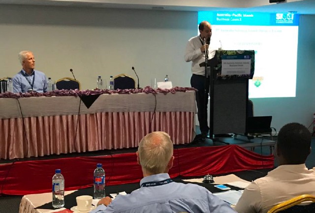 Axiom Mining CEO Ryan Mount Solomon Islands business forum speech