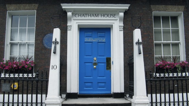Chatham House London UK Royal Institute International Affairs