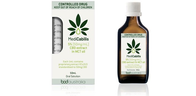 MediCabilis CBD Bod Australia MCT oil phytocomplex extract