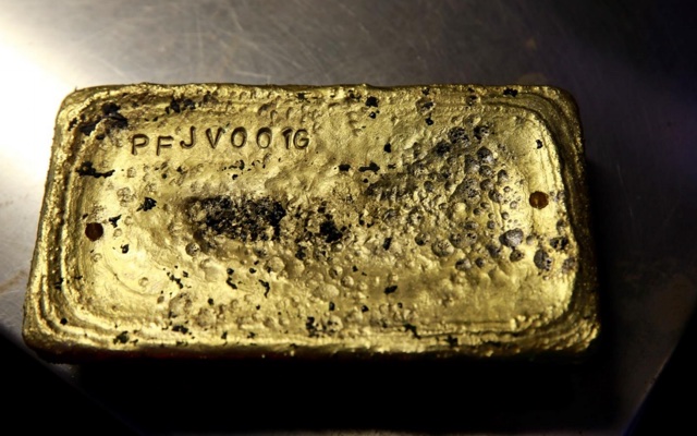 Empire Resource ERL first gold bar pour Penny's Find