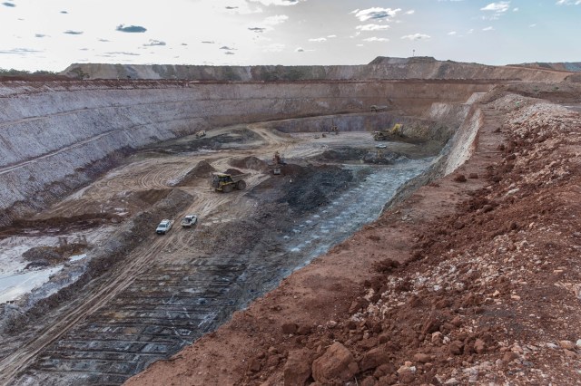 Empire Resources Penny's Find gold open pit mine