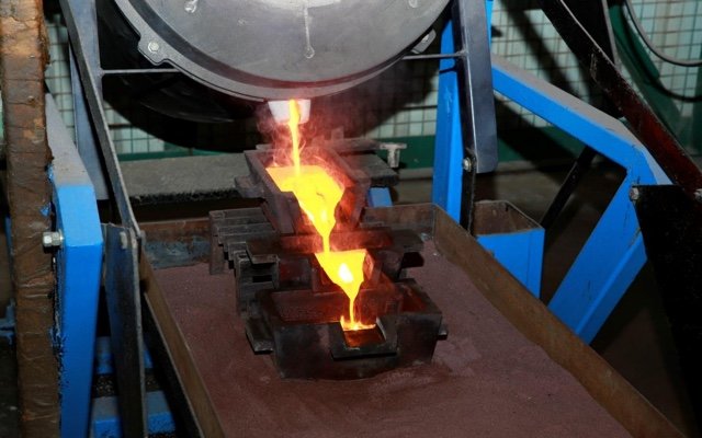 Empire Resources pours first gold bar