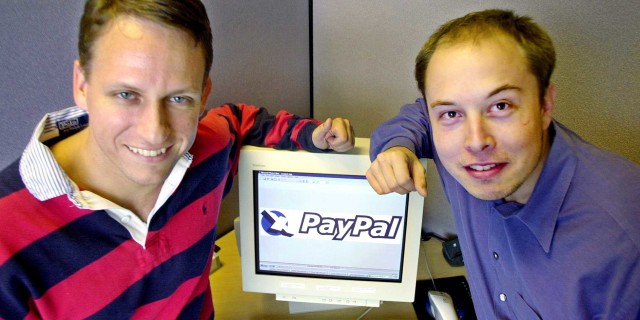 Peter Thiel Elon Musk PayPal