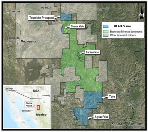 Agua Fria La Ventana Lithium Australia