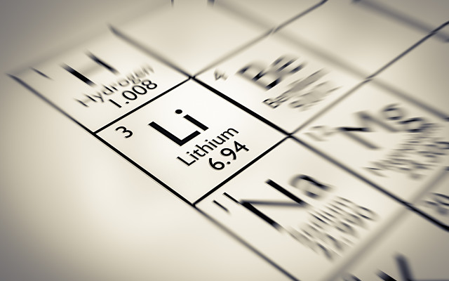 Lithium periodic table chemical element