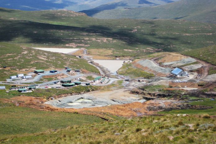Lucapa Diamond LOM Mothae kimberlite project Lesotho
