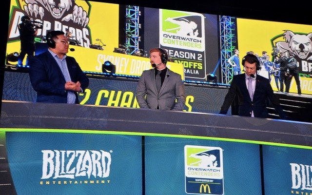 Melbourne Esports Open commentating broadcast media 2018