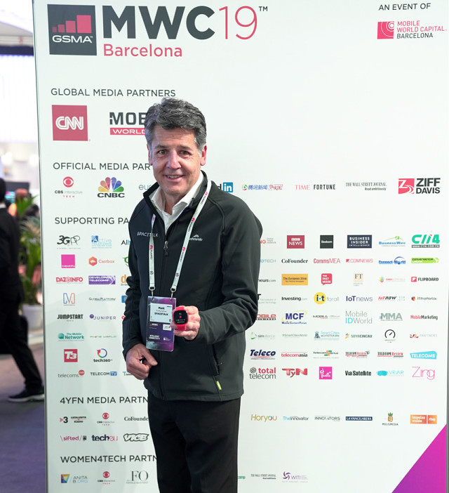 Spacetalk Mark Fortunatow MGM Wireless MWC19 Barcelona Spain mobile world conference 2019