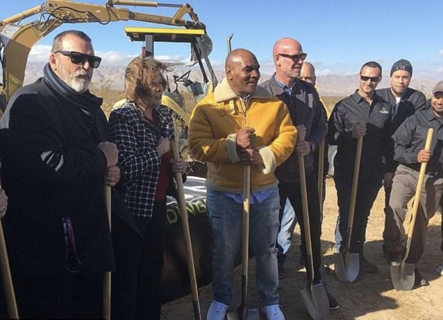 Cannabis ranch luxury Mike Tyson Desert Hot Springs California