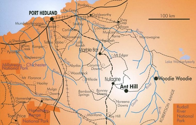Mineral Resources Ant Hill Resource Development Group ASX MIN RDG manganese map