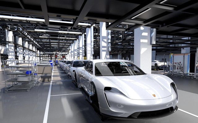 Porsche Taycan EV electric vehicle