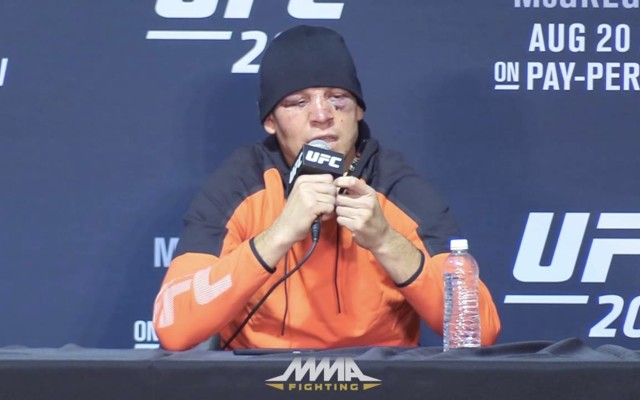 Nate Diaz CBD vape pen UFC